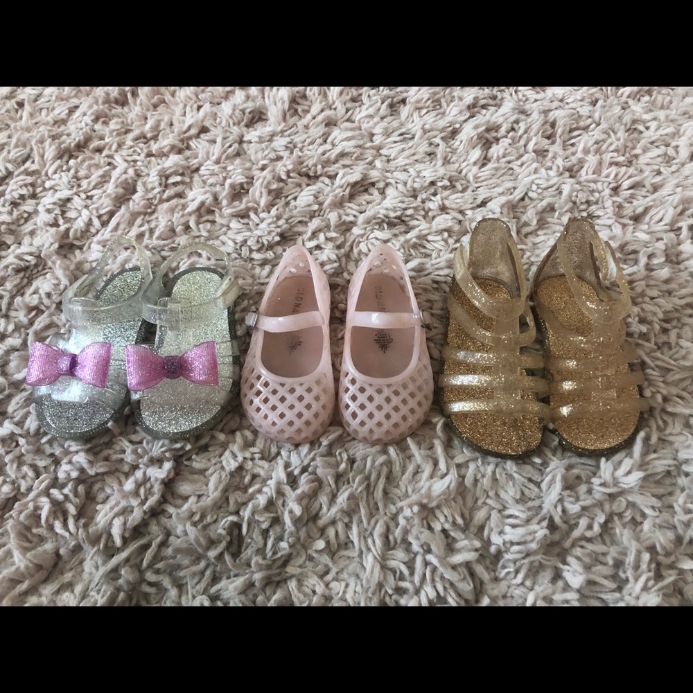 Jelly shoes bundle. Toddler size 5.